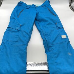 Special Blend Ski Pants Women's Snowboarding Aqua Turquoise Blue Pants-Size XS